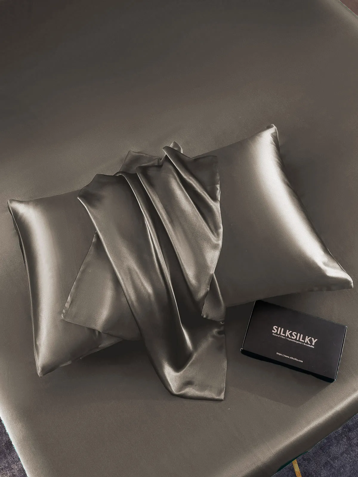 100% Silk 30Momme Luxurious Pillowcase - Hidden Zipper