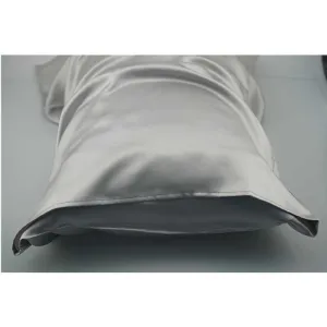 22 Momme silk pillowcase - Queen - Envelope - Silver Grey