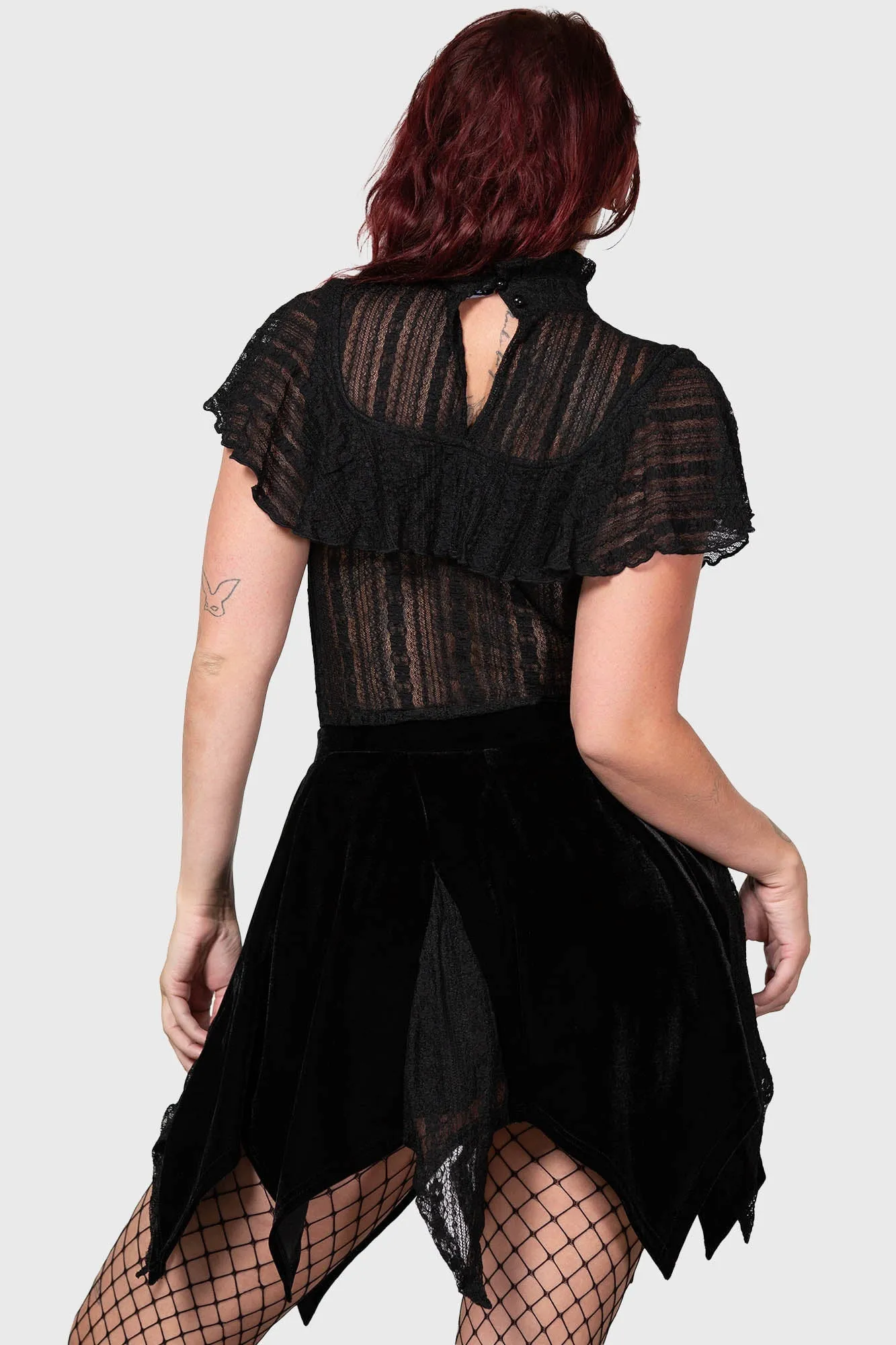 Atala's Night Lace Top