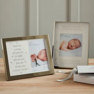 Bambino Read Me A Story Metal Plated Photo Frame (4"x6")