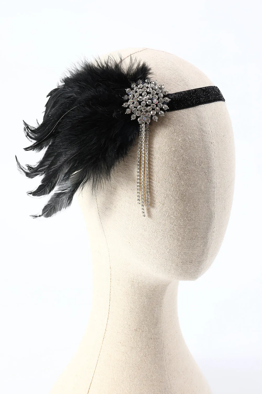 Black 1920s Party Accessories Sets