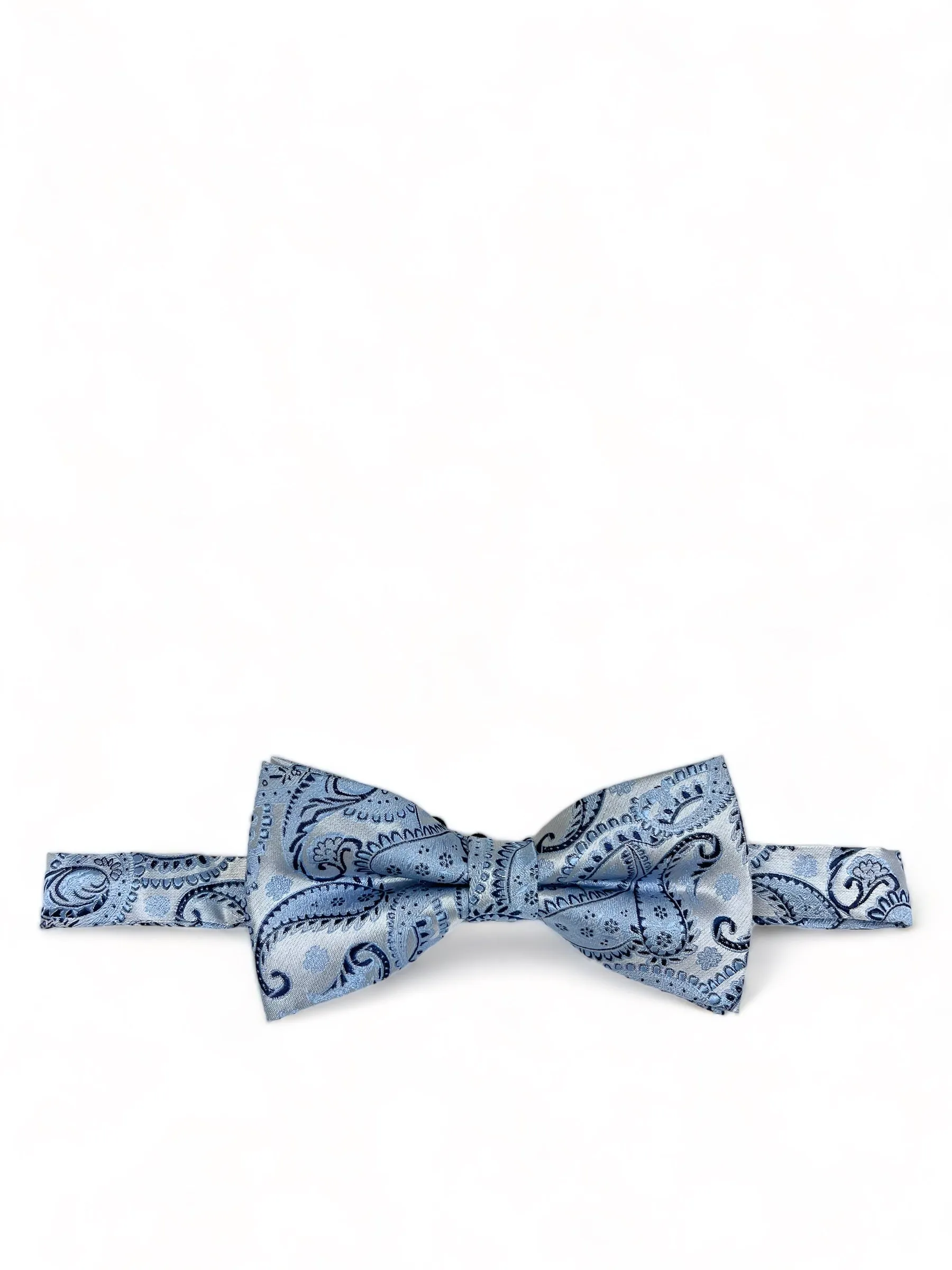 Bonnie Blue Fashionable Paisley Bow Tie