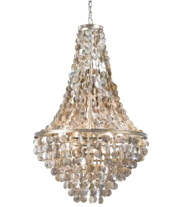 Catalina Abalone Shell Chandelier