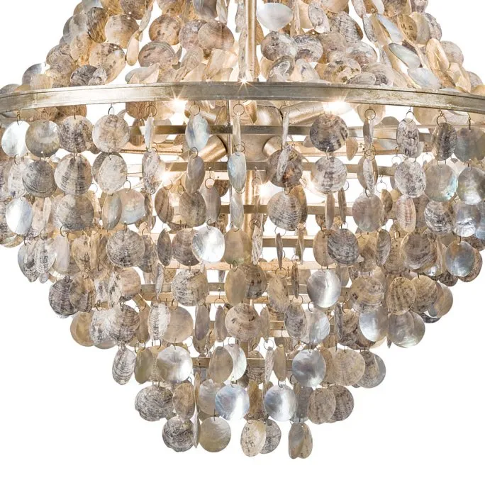 Catalina Abalone Shell Chandelier