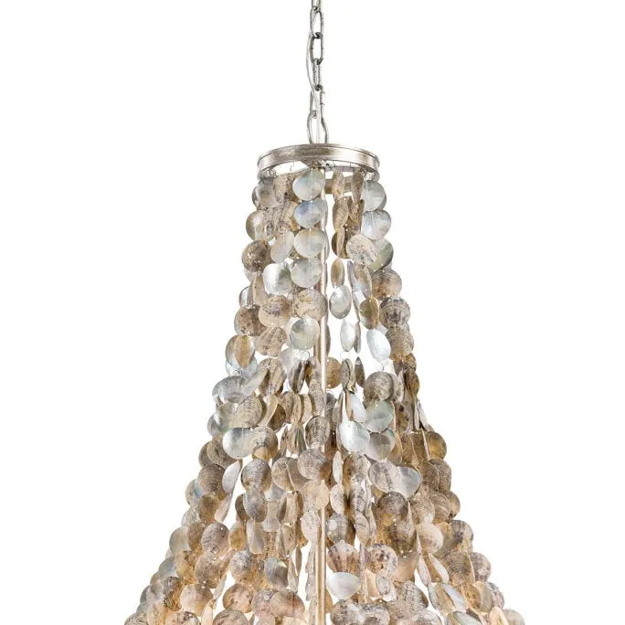 Catalina Abalone Shell Chandelier