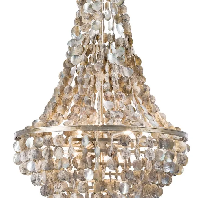 Catalina Abalone Shell Chandelier