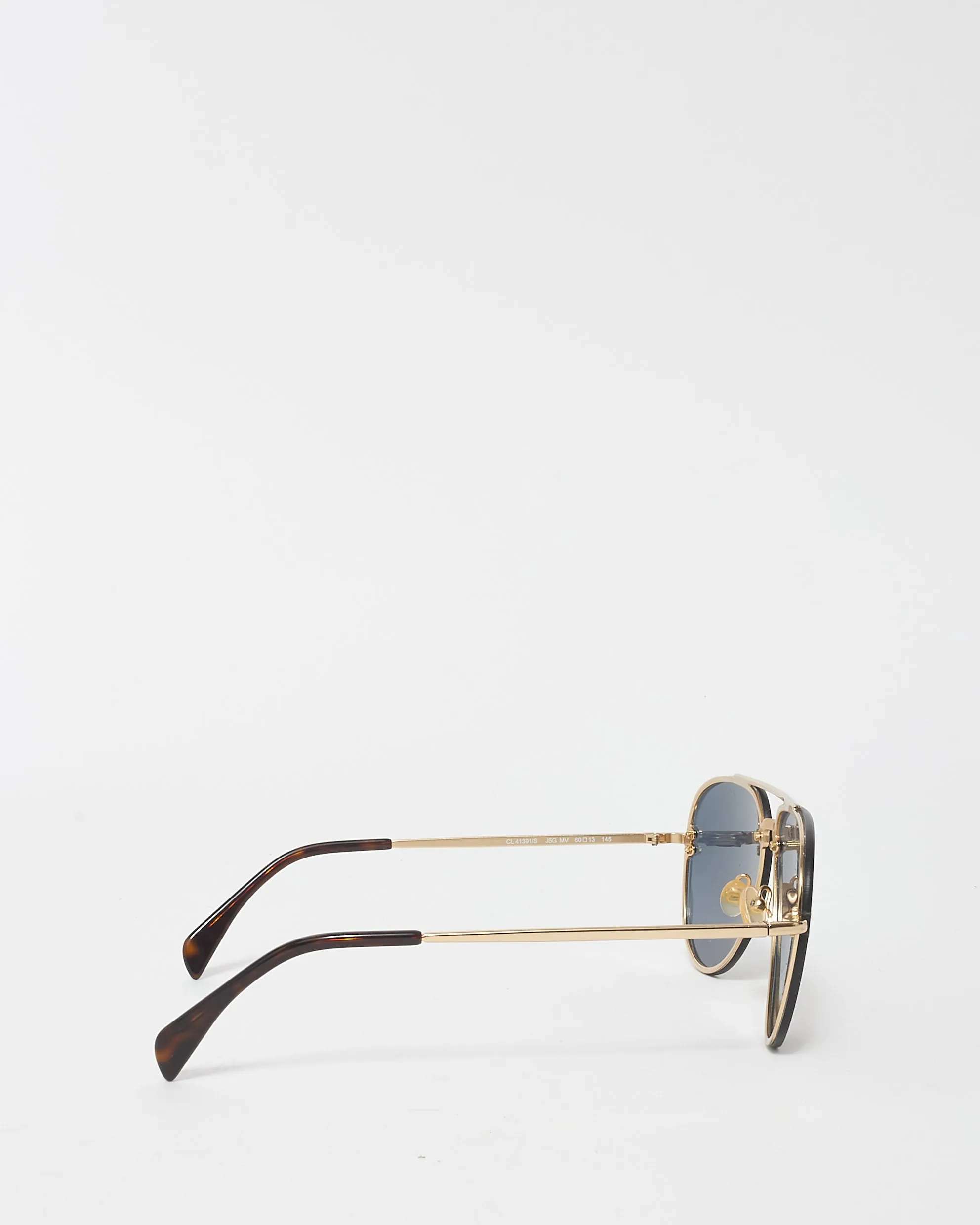 Celine Gold Mirrored Aviator CL41391/S Sunglasses