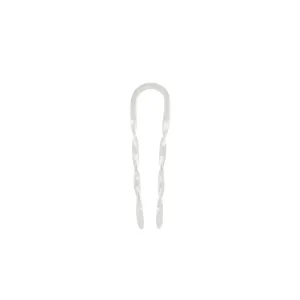 Effortless Twist Hair Pin in Silver - Small