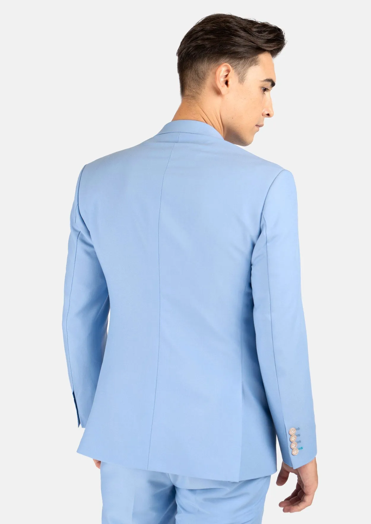 Ellis Icy Blue Stretch Suit