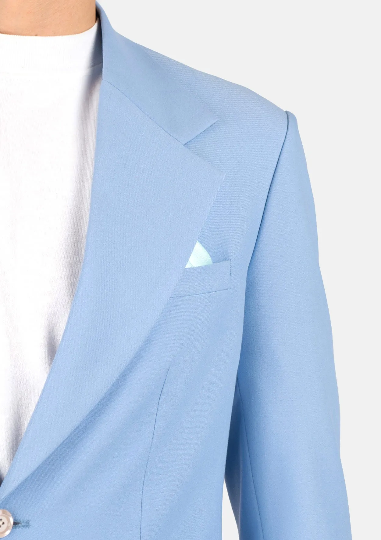 Ellis Icy Blue Stretch Suit