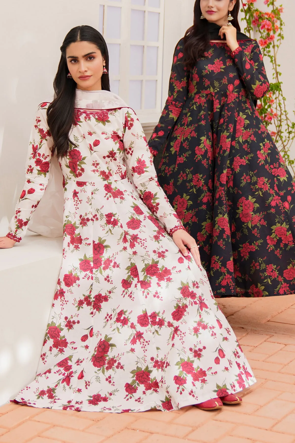 EMBROIDERED LAWN PR-933