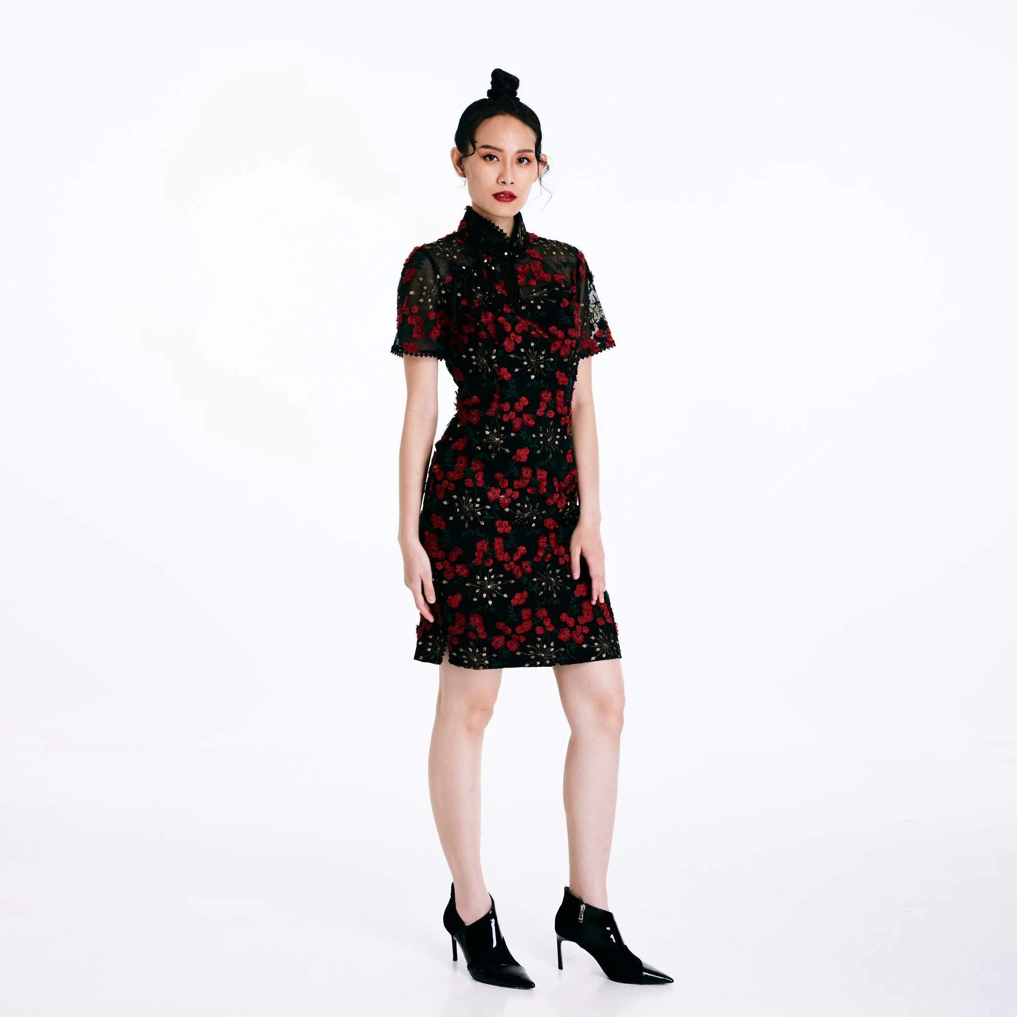 Fen Fen Embroidered Qipao