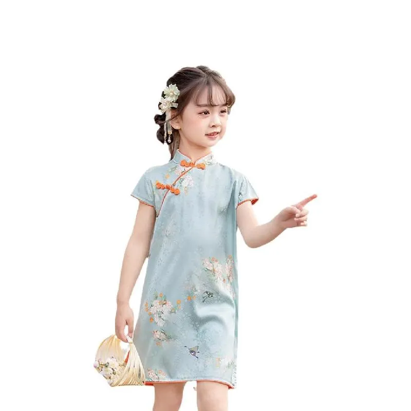 'Fragrant' Girl's Chinese Qipao Dress