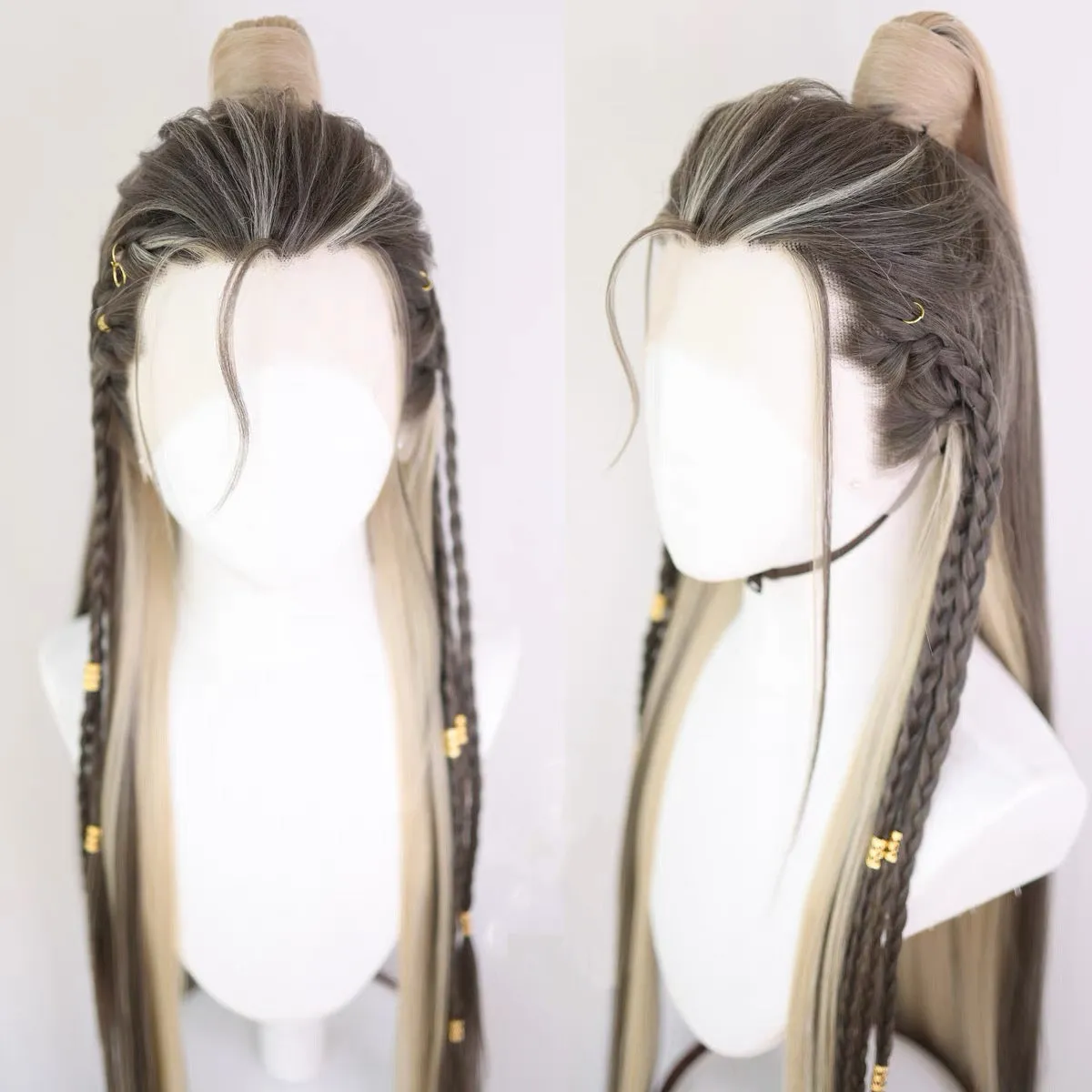 General Ashile Costume Hair Wig for Hanfu