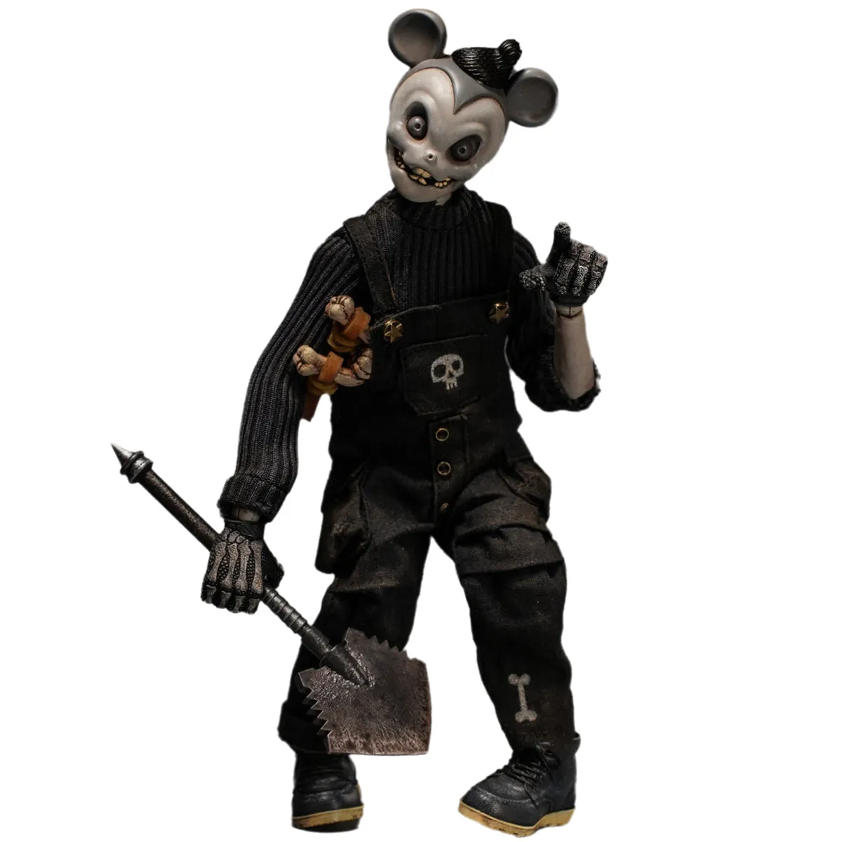 HiPlay AXYTOYS 12 Bones Series Mouse Action Figure Grey Color