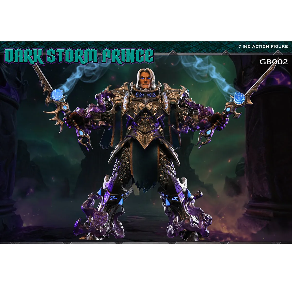 HiPlay BROTOYS 7-Inches Dark Storm Prince Action Figure