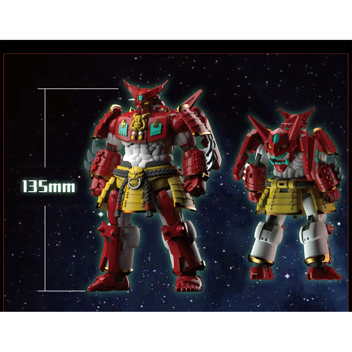 HiPlay Iron Romance Getter-Akaoni Getter 1 Action Figure Super Robot Legend Series