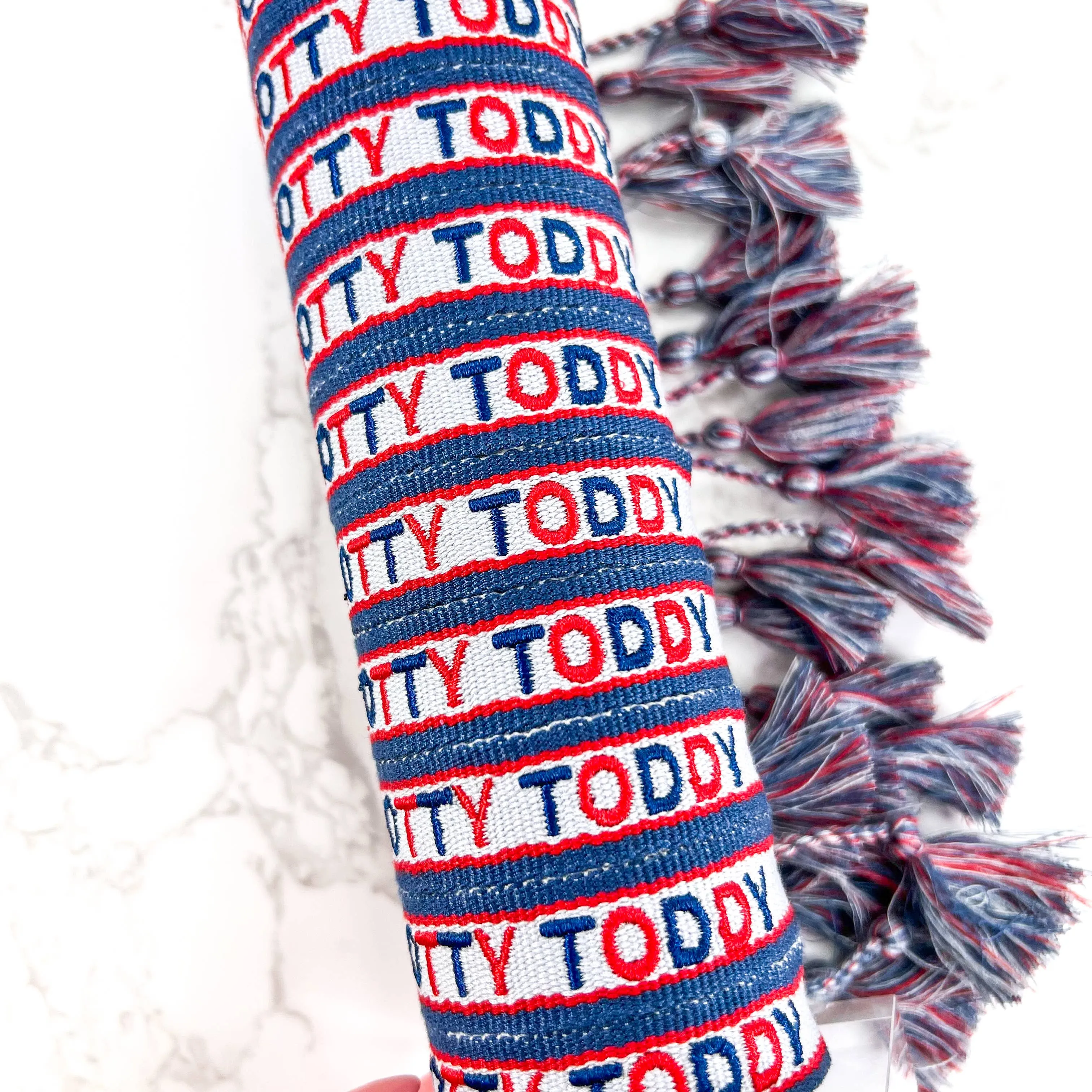 Hotty Toddy Embroidered Bracelet