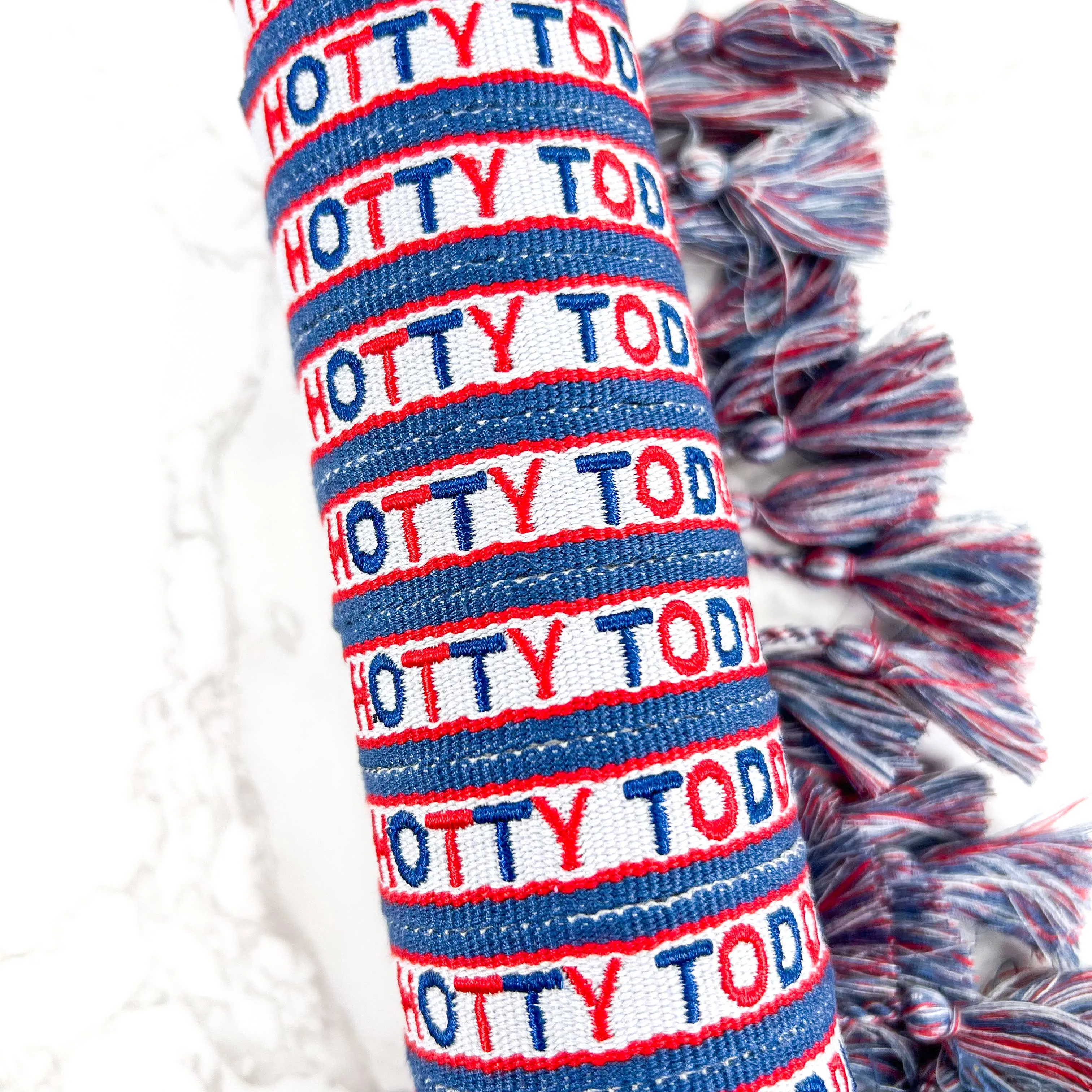 Hotty Toddy Embroidered Bracelet