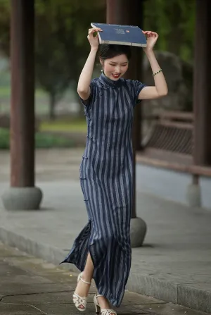 Huai Jiu 怀旧 Nostalgia 1930s University Student Pure Cotton Qipao