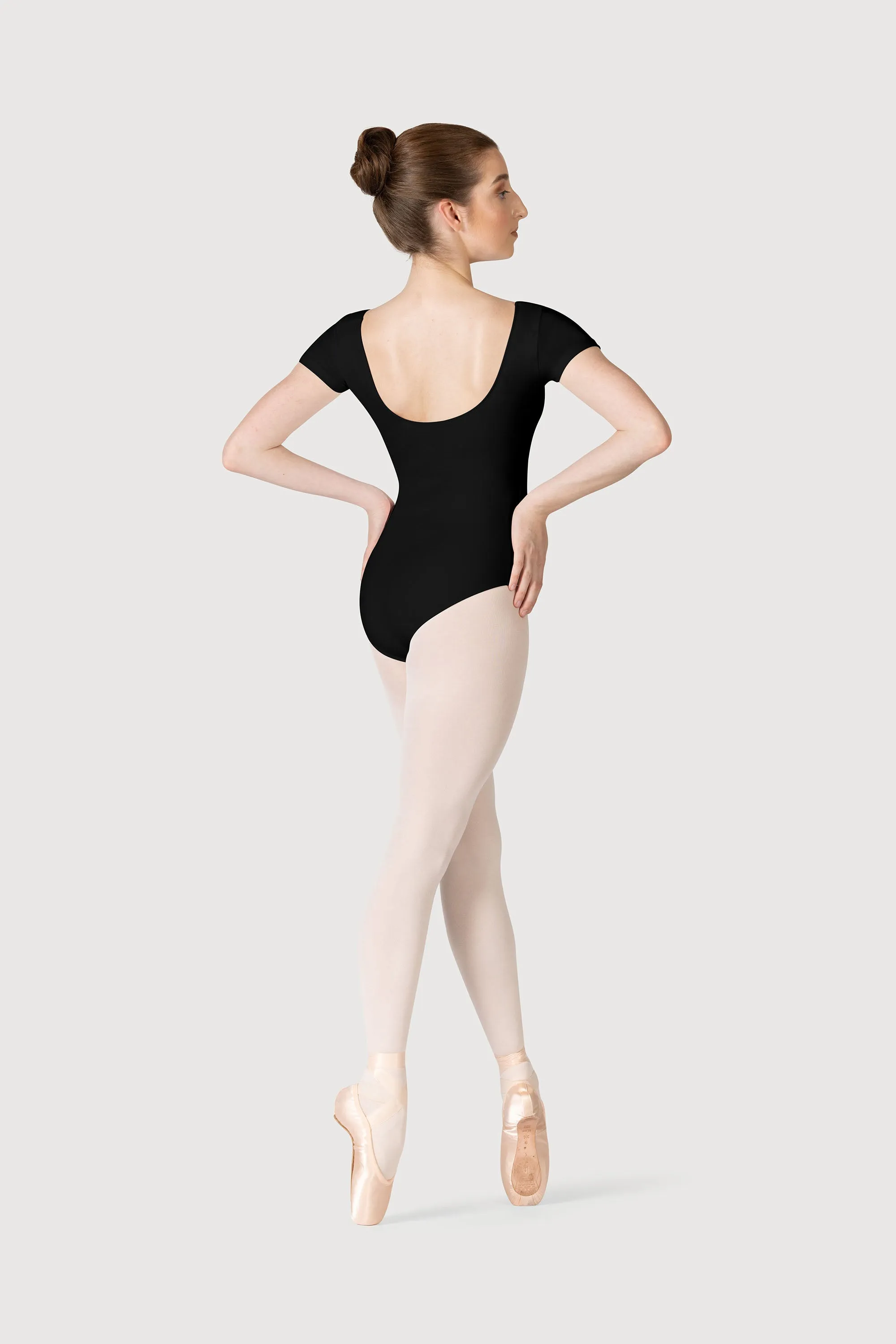 L0802L - Bloch Overture Olisia Short Sleeve Womens Leotard