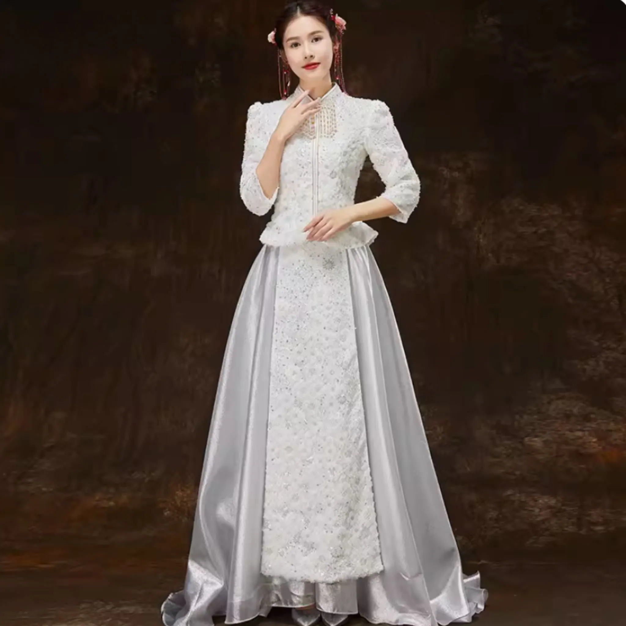 Moonlight White Wedding Dress