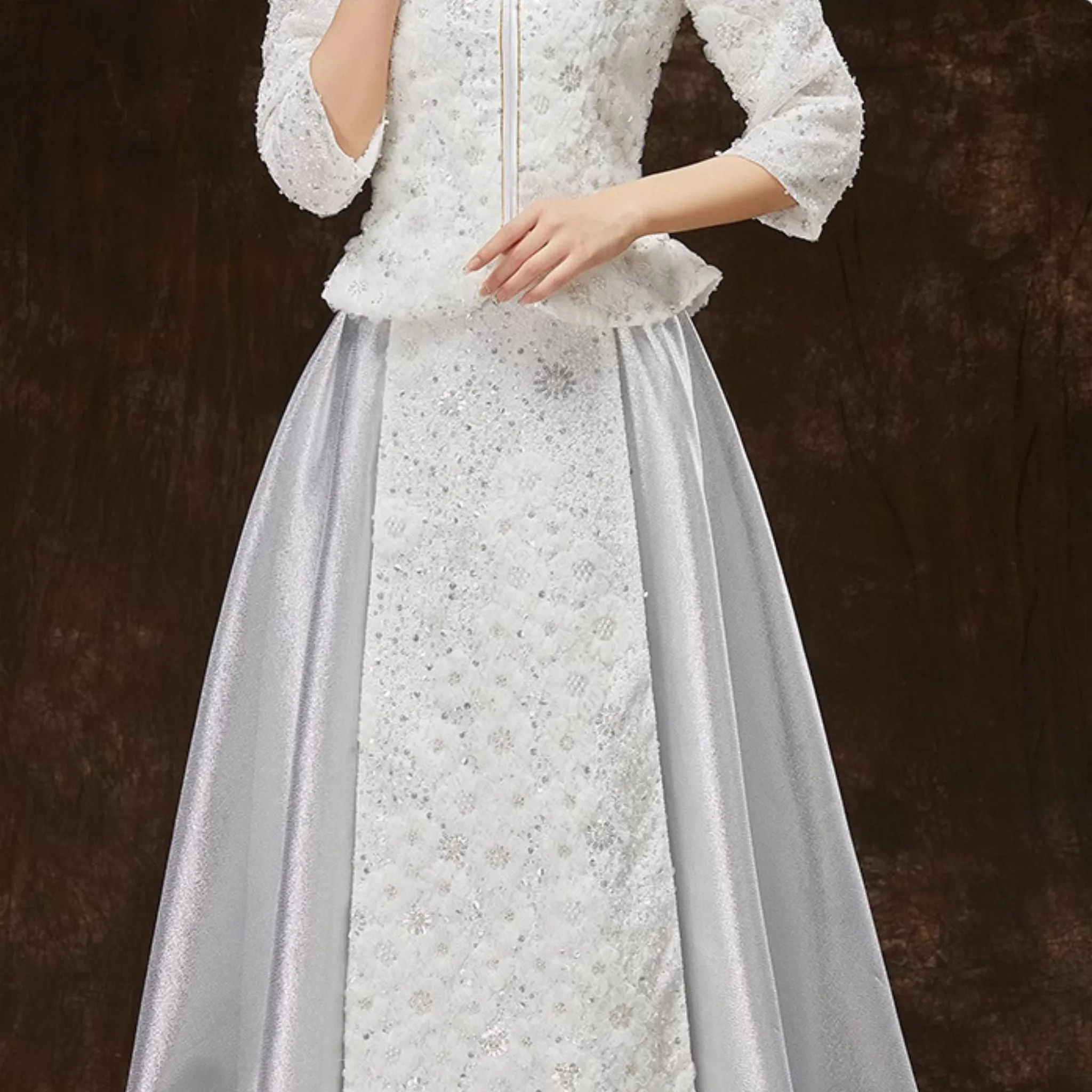 Moonlight White Wedding Dress