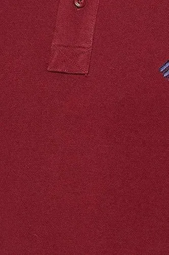 ONN Men's Cotton Polo T-Shirt (Pack of 2) in Solid Camel-Maroon colours