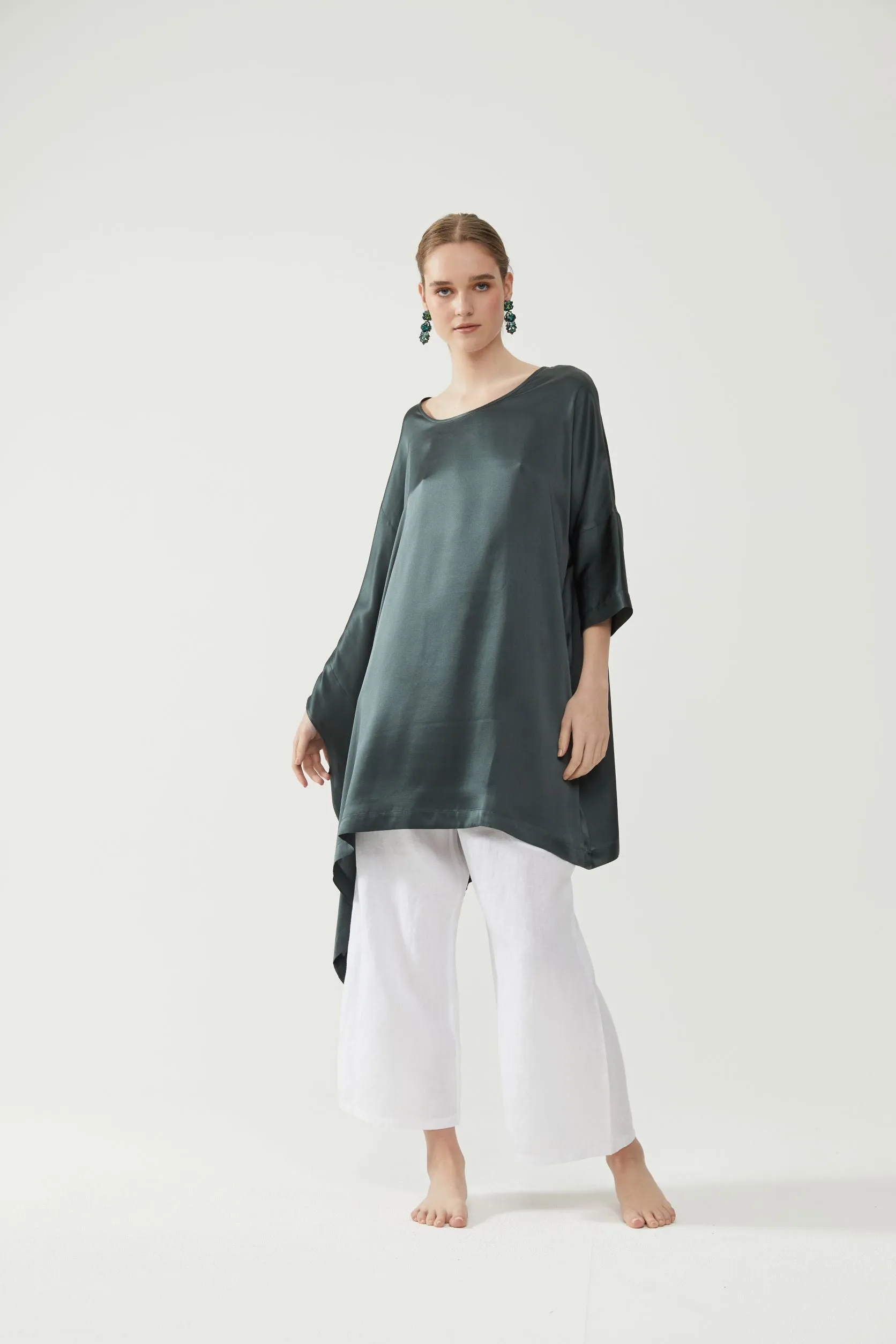 Silk Kaftan - Forrest