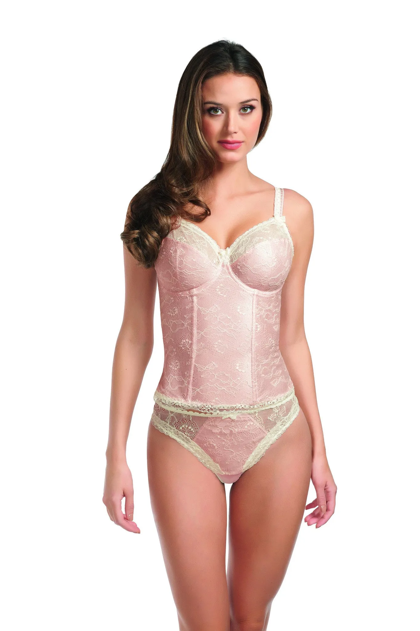 Susanna Petal Pink Basque - Fantasie