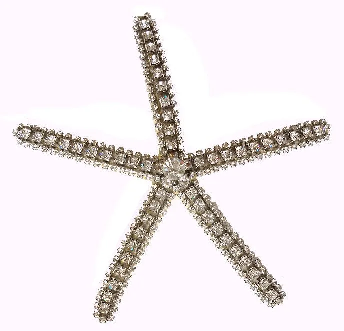 Swarovski Crystal Starfish Accents Set