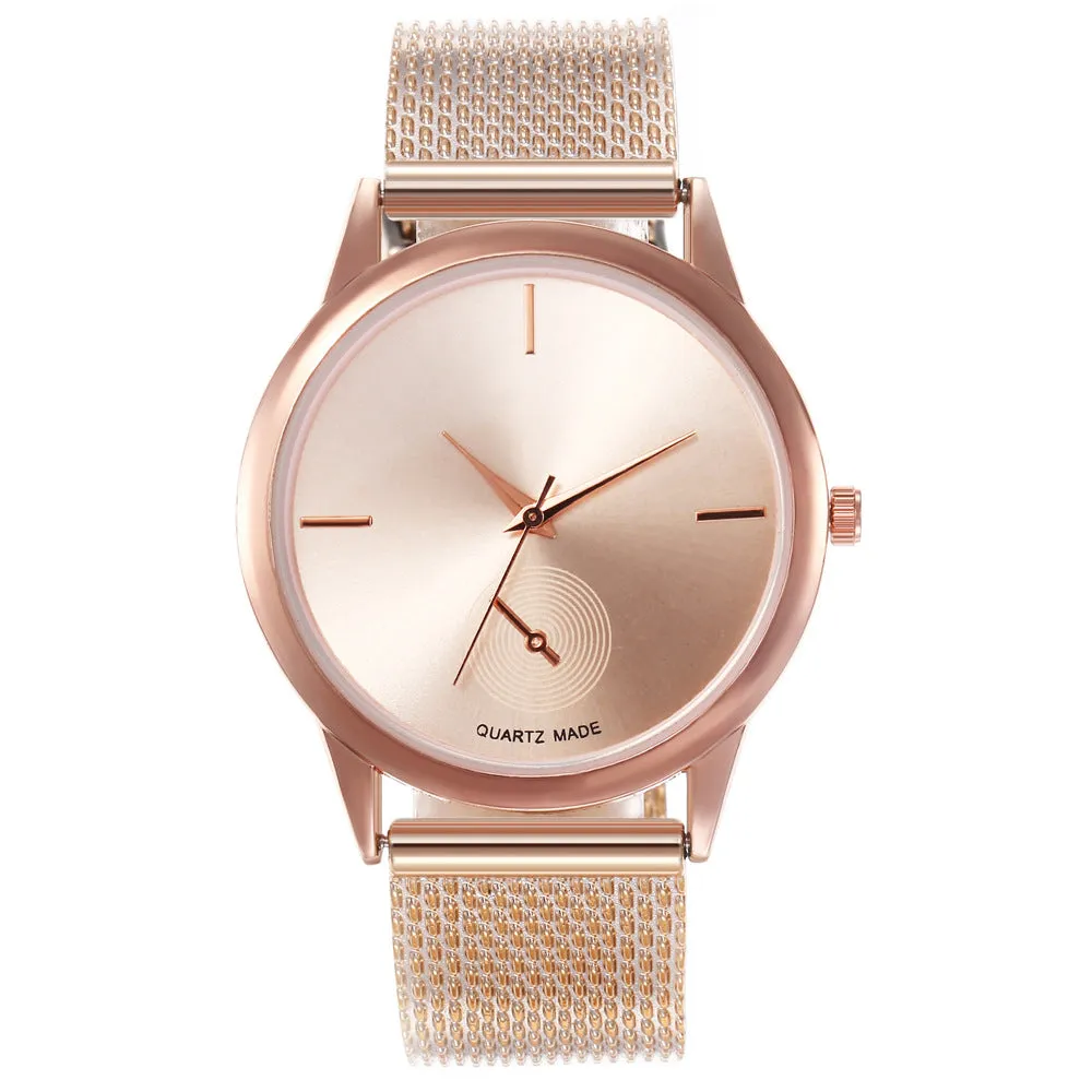 Women's Exquisite Creative Plastic Mesh Quartz Watch